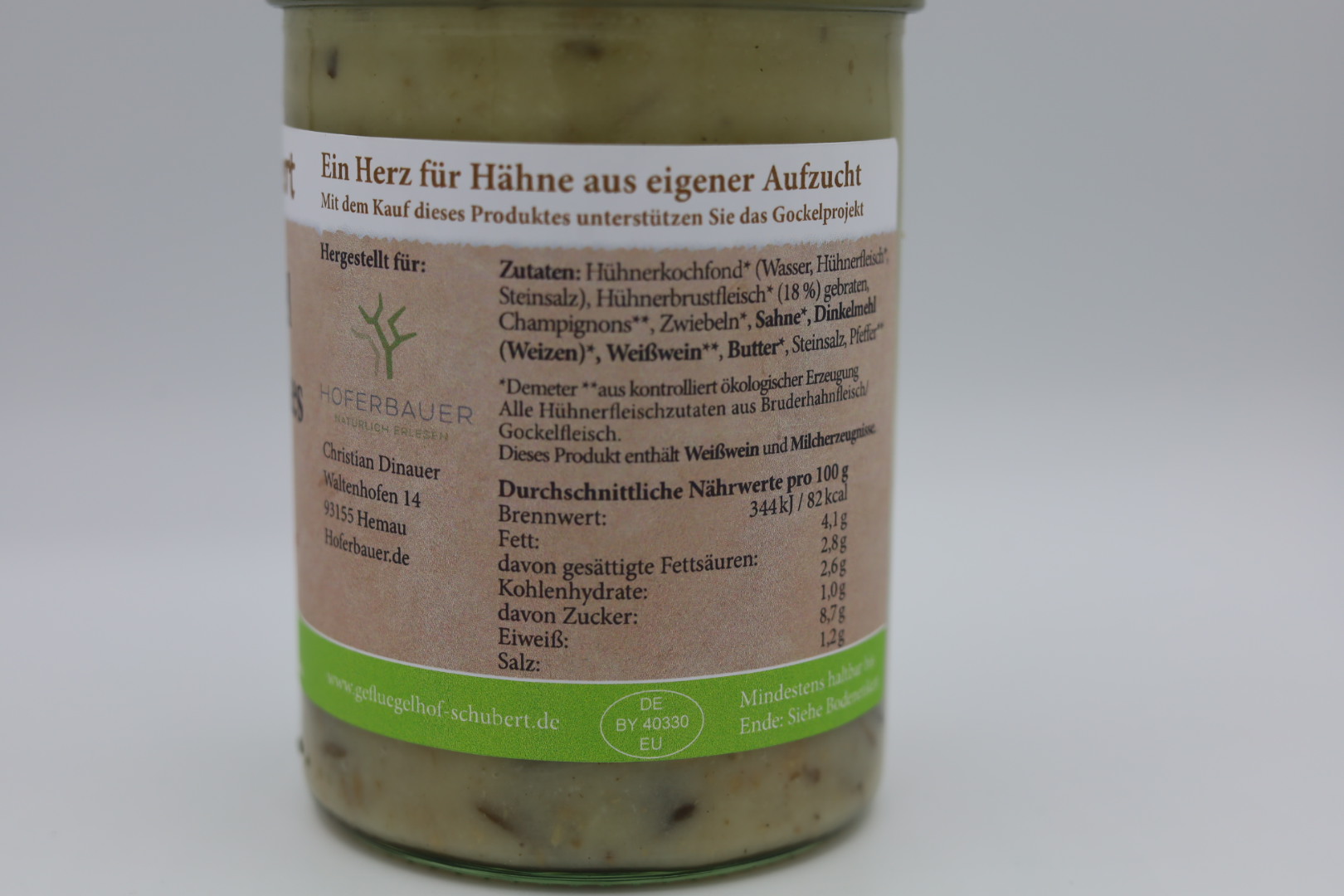 Bio-Gockel-Geschnetzeltes